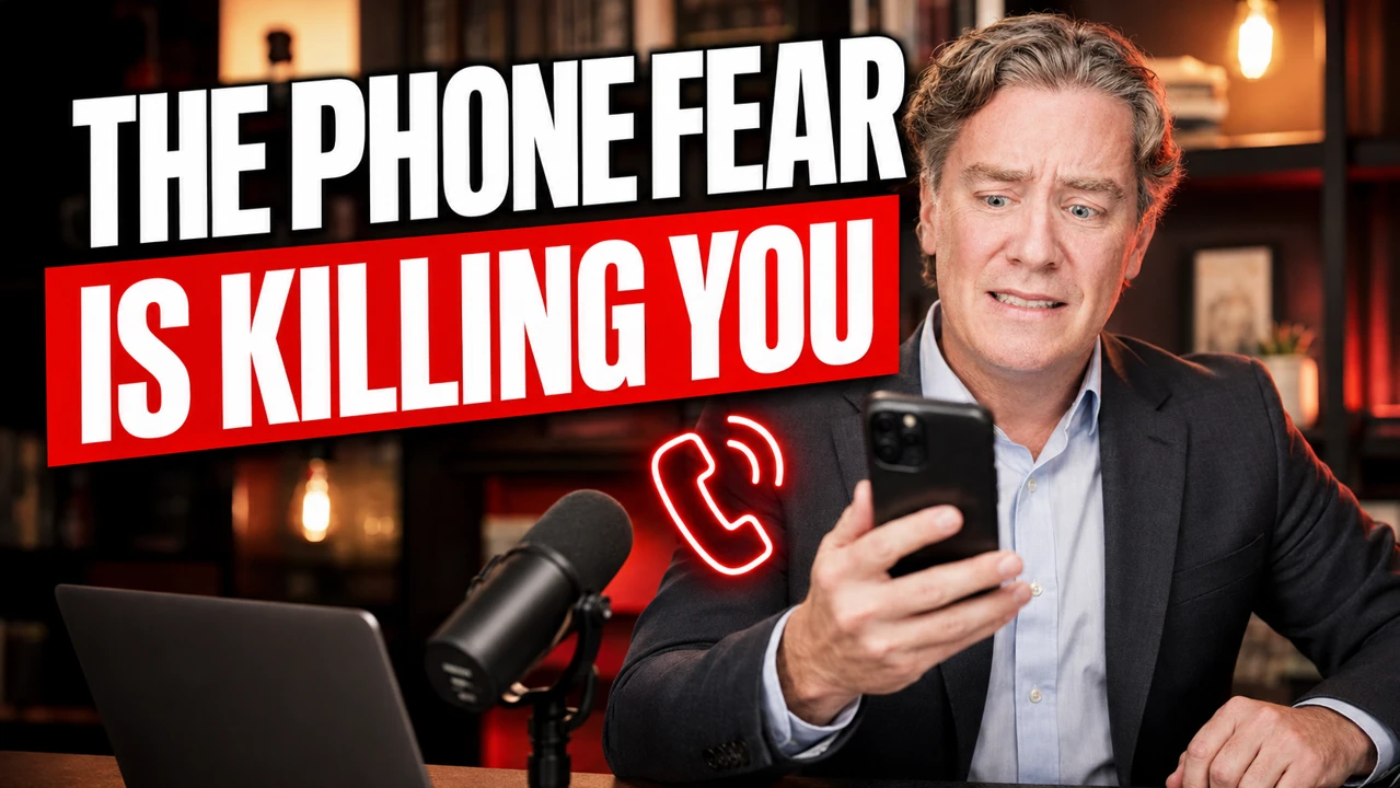Phone fear · business thumbnail design